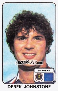 Sticker Derek Johnstone - UK Football 1978-1979 - Panini