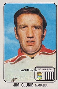 Sticker Jim Clunie - UK Football 1978-1979 n. 580 - Panini