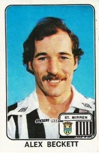 Sticker Alex Beckett - UK Football 1978-1979 n. 582 - Panini