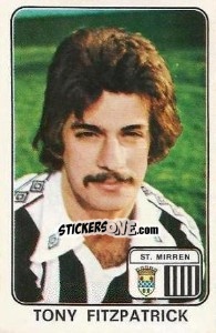 Figurina Tony Fitzpatrick - UK Football 1978-1979 - Panini