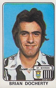 Sticker Brian Docherty - UK Football 1978-1979 n. 589 - Panini