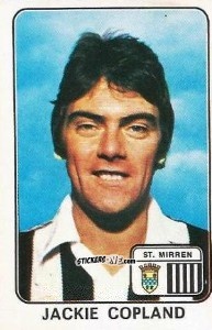 Sticker Jackie Copland - UK Football 1978-1979 n. 590 - Panini