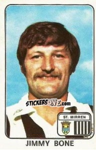 Sticker Jimmy Bone - UK Football 1978-1979 - Panini