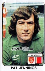 Cromo Pat Jennings - UK Football 1978-1979 - Panini