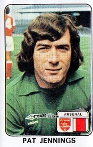 Sticker Pat Jennings - UK Football 1978-1979 n. 10 - Panini