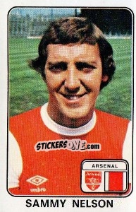 Cromo Sammy Nelson - UK Football 1978-1979 - Panini