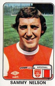 Sticker Sammy Nelson - UK Football 1978-1979 n. 12 - Panini