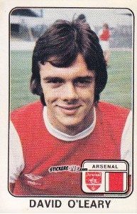 Sticker David O'Leary - UK Football 1978-1979 n. 13 - Panini