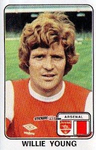 Figurina Willie Young - UK Football 1978-1979 n. 14 - Panini