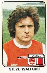 Figurina Steve Walford - UK Football 1978-1979 n. 16 - Panini