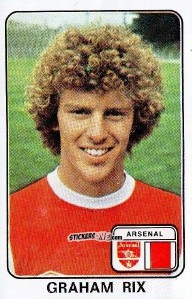 Sticker Graham Rix - UK Football 1978-1979 - Panini