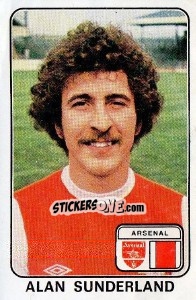 Sticker Alan Sunderland - UK Football 1978-1979 - Panini