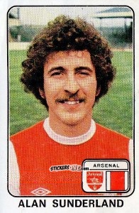 Sticker Alan Sunderland - UK Football 1978-1979 n. 20 - Panini