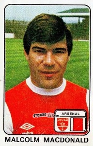 Sticker Malcolm Macdonald - UK Football 1978-1979 n. 21 - Panini