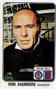 Figurina Ron Saunders - UK Football 1978-1979 n. 26 - Panini