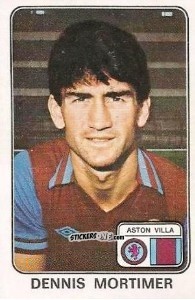 Sticker Dennis Mortimer - UK Football 1978-1979 n. 34 - Panini
