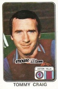 Sticker Tommy Craig - UK Football 1978-1979 - Panini