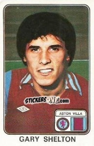Sticker Gary Shelton - UK Football 1978-1979 - Panini