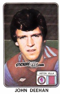 Sticker John Deehan - UK Football 1978-1979 - Panini