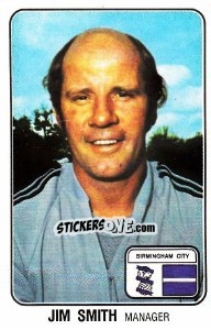 Sticker Jim Smith - UK Football 1978-1979 - Panini