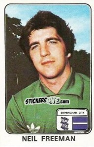 Sticker Neil Freeman - UK Football 1978-1979 - Panini