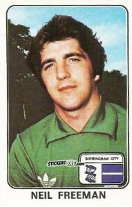 Sticker Neil Freeman - UK Football 1978-1979 - Panini