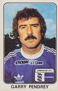 Sticker Garry Pendrey - UK Football 1978-1979 - Panini