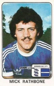 Cromo Mick Rathbone - UK Football 1978-1979 - Panini