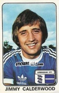 Cromo Jimmy Calderwood - UK Football 1978-1979 - Panini