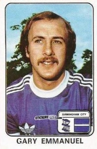 Sticker Gary Emmanuel - UK Football 1978-1979 - Panini