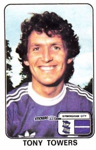 Figurina Tony Towers - UK Football 1978-1979 n. 52 - Panini