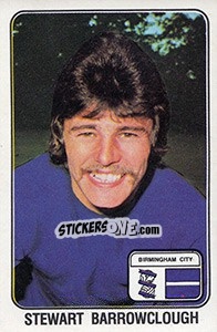 Cromo Stewart Barrowclough - UK Football 1978-1979 - Panini