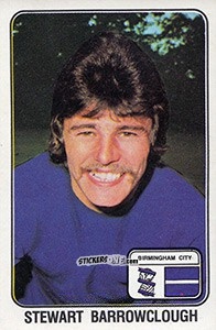 Sticker Stewart Barrowclough - UK Football 1978-1979 - Panini