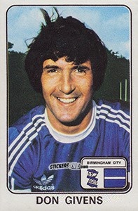 Sticker Don Given - UK Football 1978-1979 - Panini