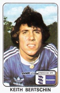 Figurina Keith Bertschin - UK Football 1978-1979 - Panini