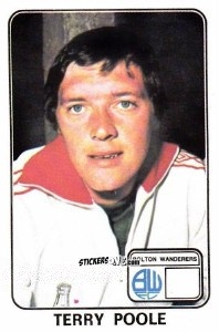 Sticker Terry Poole - UK Football 1978-1979 n. 62 - Panini