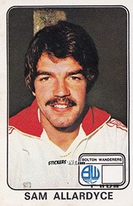 Cromo Sam Allardyce - UK Football 1978-1979 n. 63 - Panini