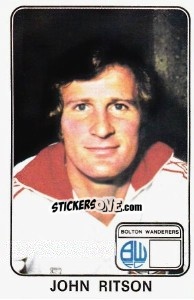 Sticker John Ritson - UK Football 1978-1979 - Panini