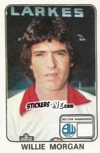Sticker Willie Morgan - UK Football 1978-1979 - Panini