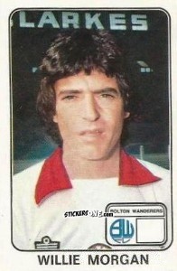 Sticker Willie Morgan - UK Football 1978-1979 n. 70 - Panini