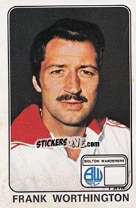 Sticker Frank Worthington - UK Football 1978-1979 - Panini