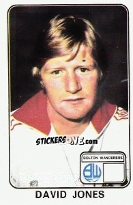 Sticker David Jones - UK Football 1978-1979 - Panini