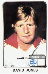 Sticker David Jones - UK Football 1978-1979 - Panini