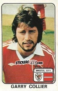 Sticker Garry Collier - UK Football 1978-1979 - Panini