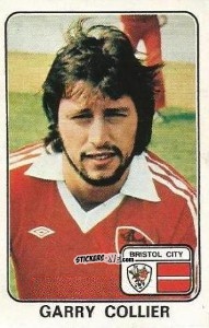 Sticker Garry Collier - UK Football 1978-1979 - Panini