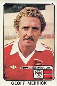Sticker Geoff Merrick - UK Football 1978-1979 n. 82 - Panini