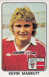 Cromo Kevin Mabbutt - UK Football 1978-1979 - Panini