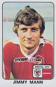 Cromo Jimmy Mann - UK Football 1978-1979 - Panini