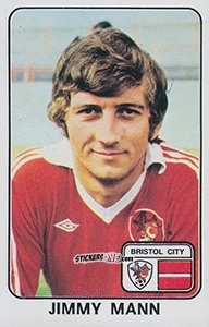 Sticker Jimmy Mann - UK Football 1978-1979 n. 84 - Panini