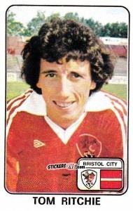 Sticker Tom Ritchie - UK Football 1978-1979 n. 85 - Panini